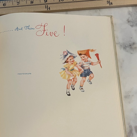 Vintage 1960’s Baby Book Partially Used - Picture 8 of 8
